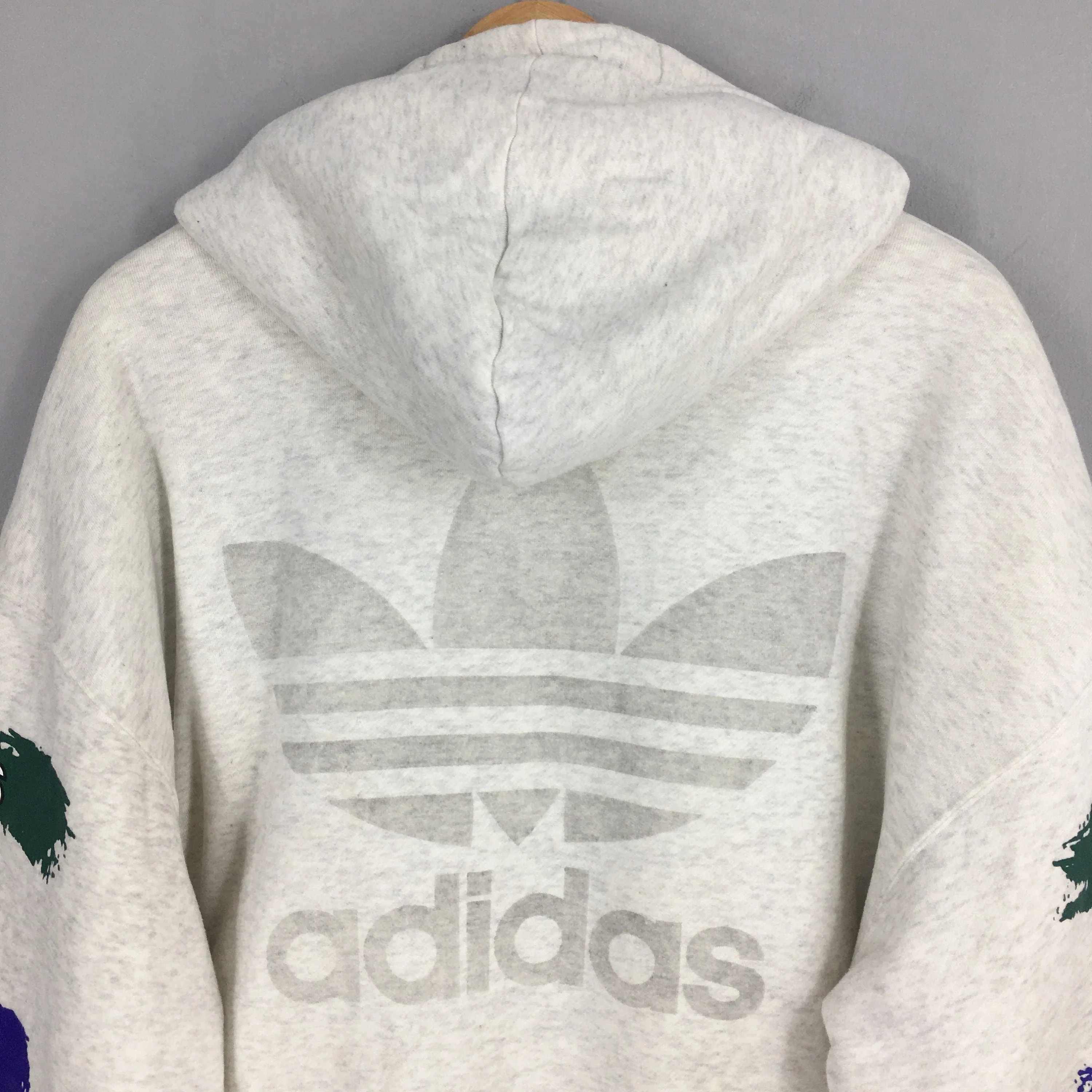 Adidas Sherpa Sweatshirt Hoodie XLarge