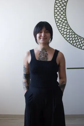 Carolyn Ferreira Rib Tank (Onyx)