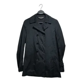 COMME des GARCONS HOMME PLUS/Trench Coat/S/Cotton/BLK/AD 15
