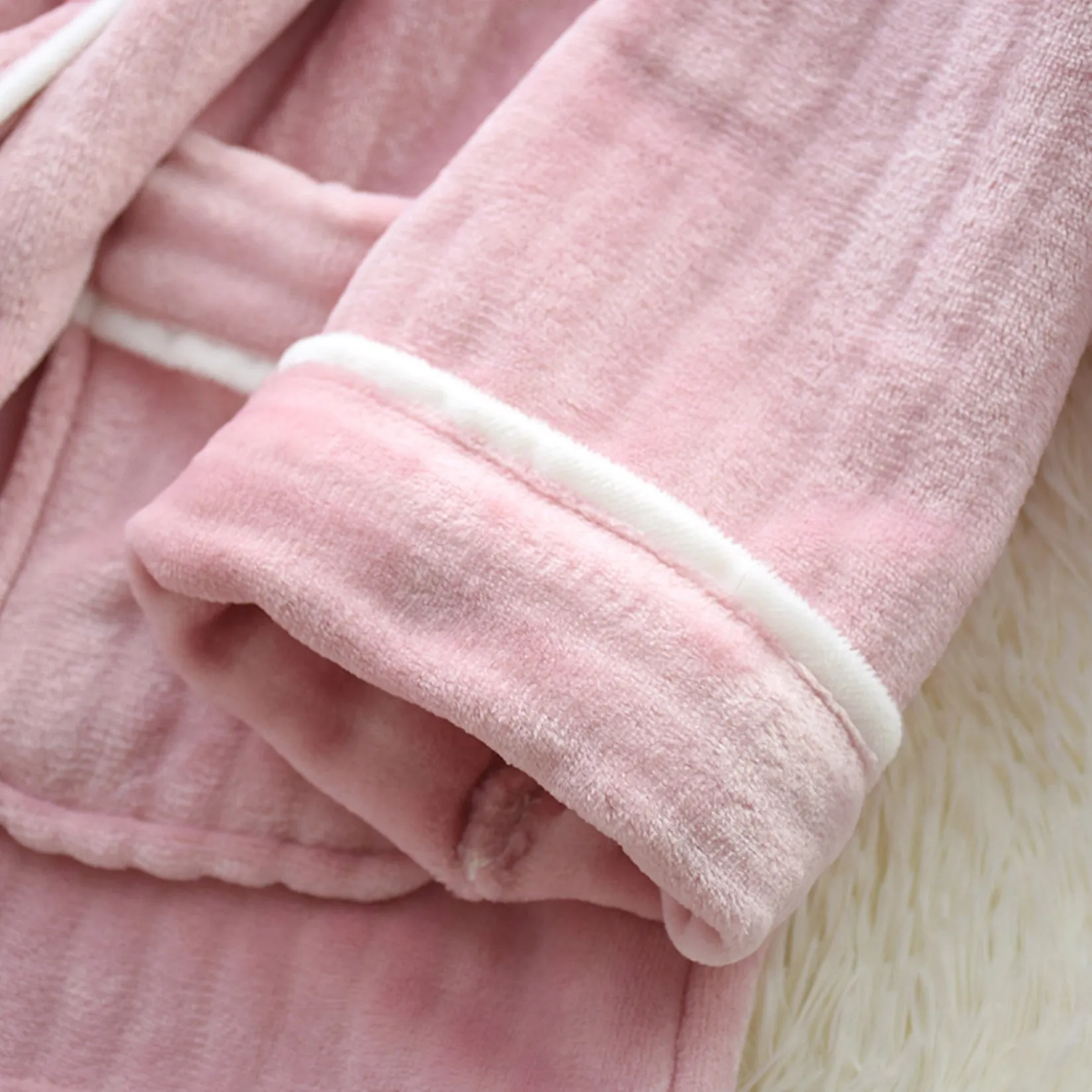 Faux Fur Textured Pajama Coordinates