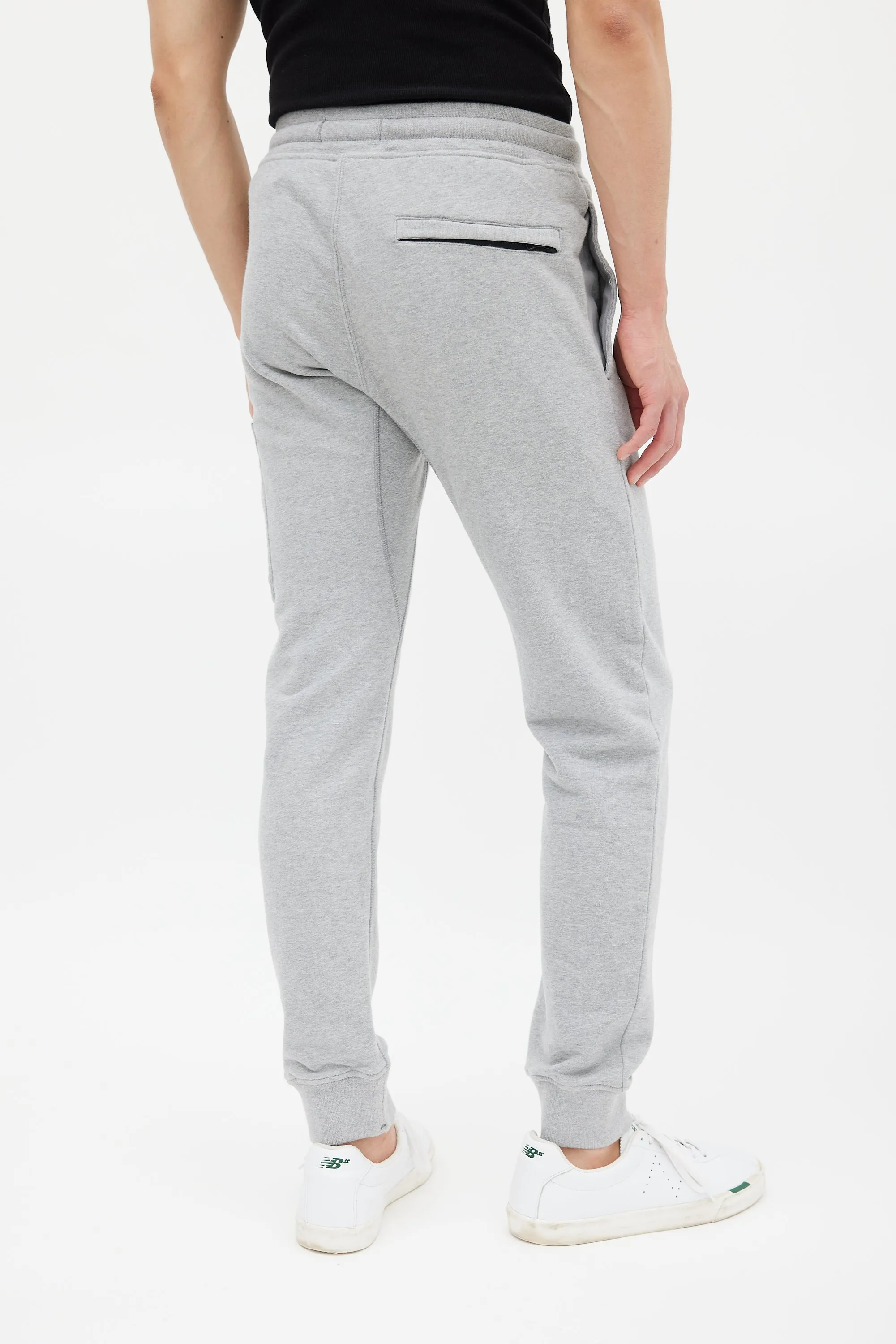 Grey Cargo Patch Jogger