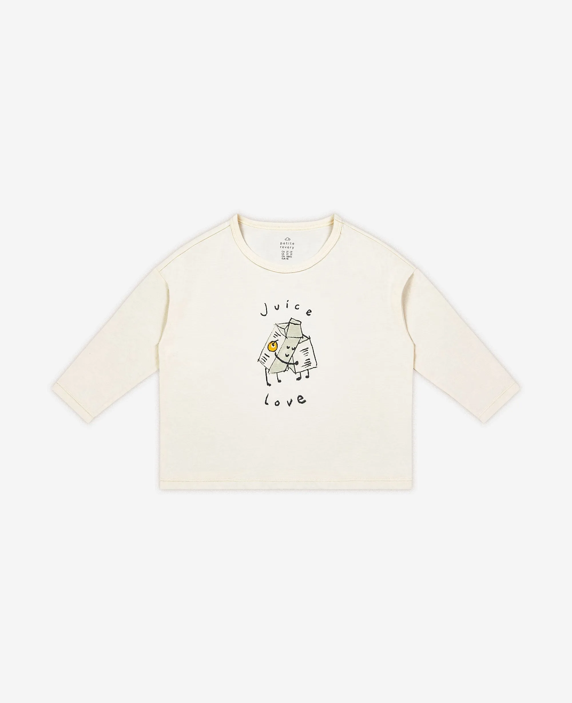 Juice Love Long Sleeve Drop Shoulder Tee