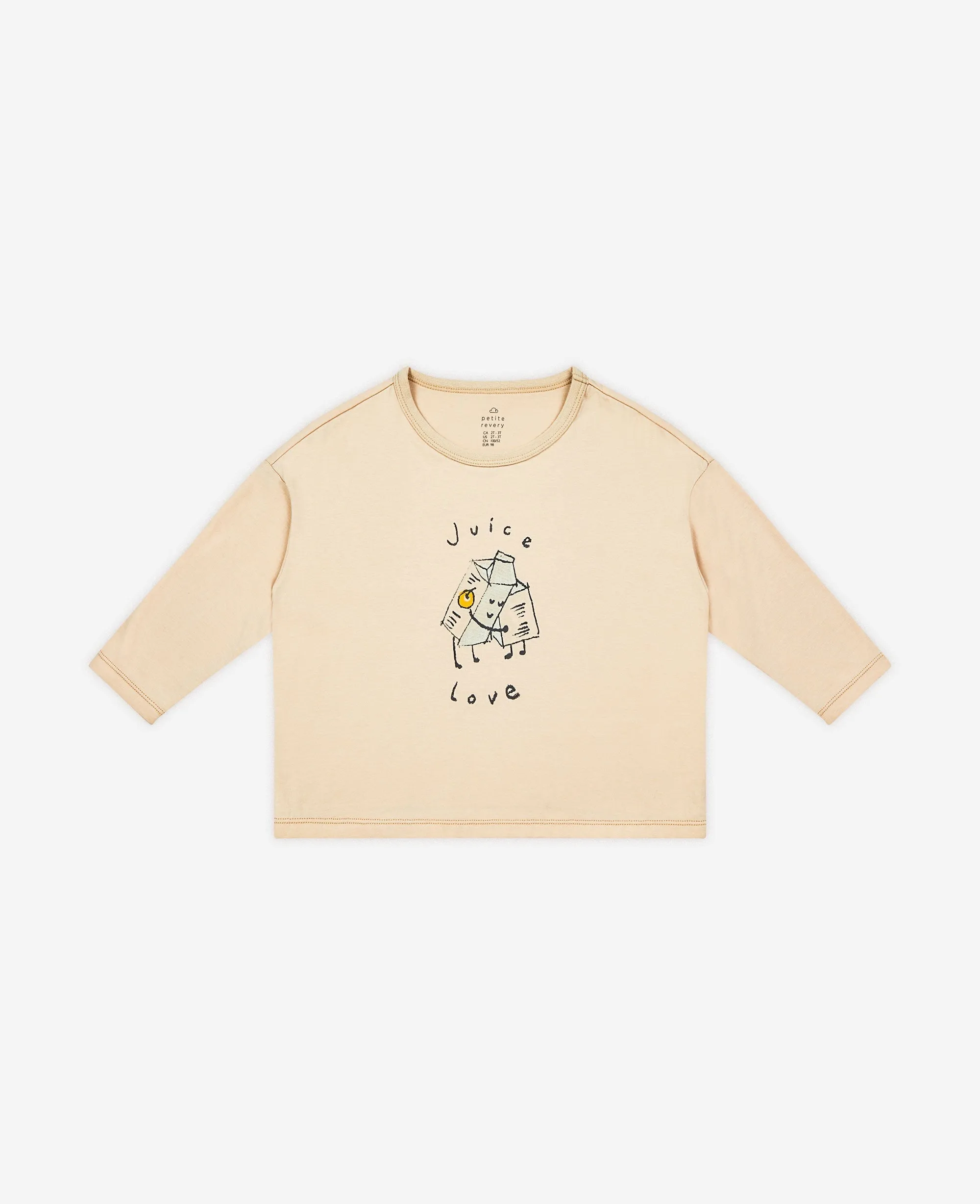 Juice Love Long Sleeve Drop Shoulder Tee