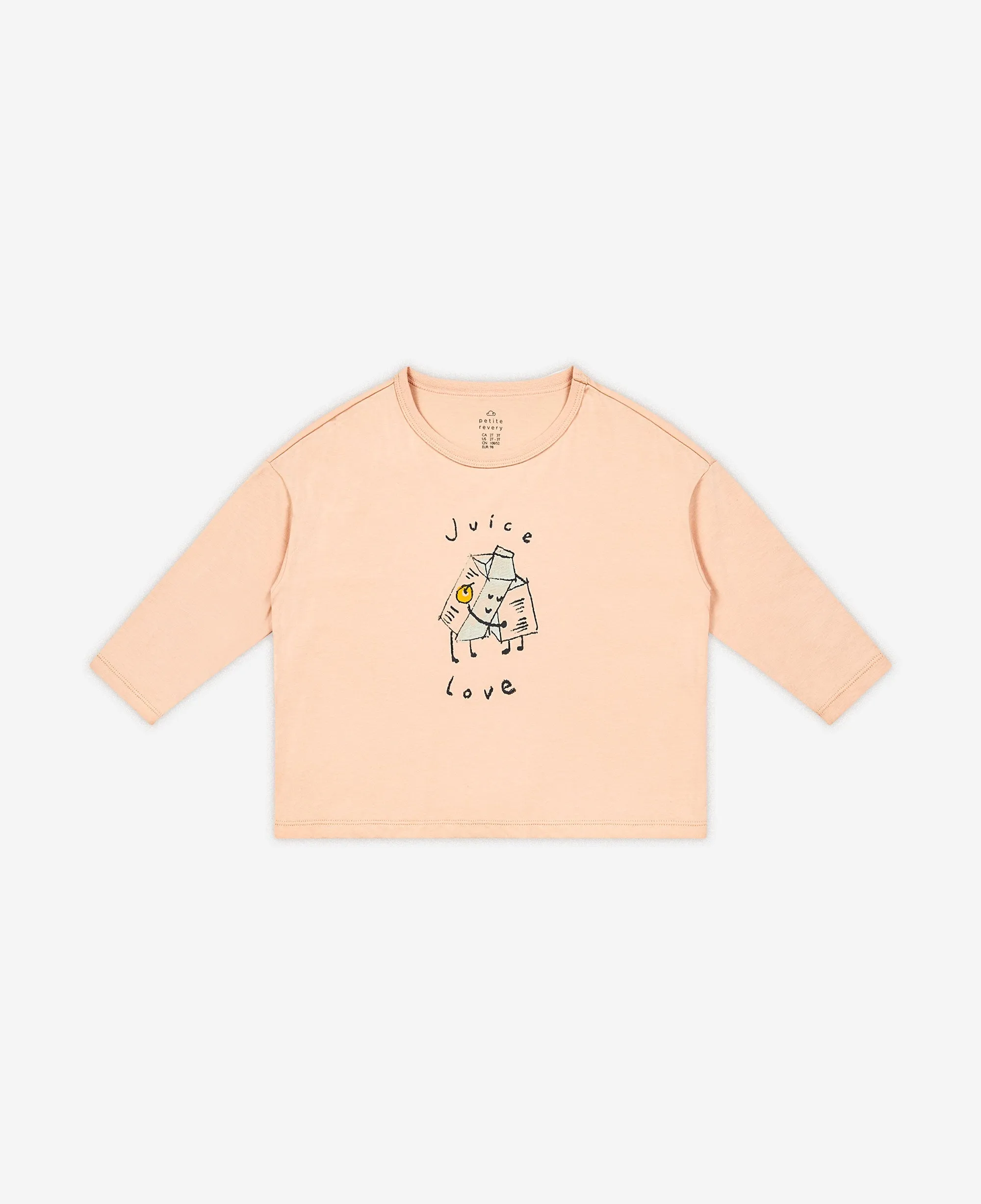 Juice Love Long Sleeve Drop Shoulder Tee