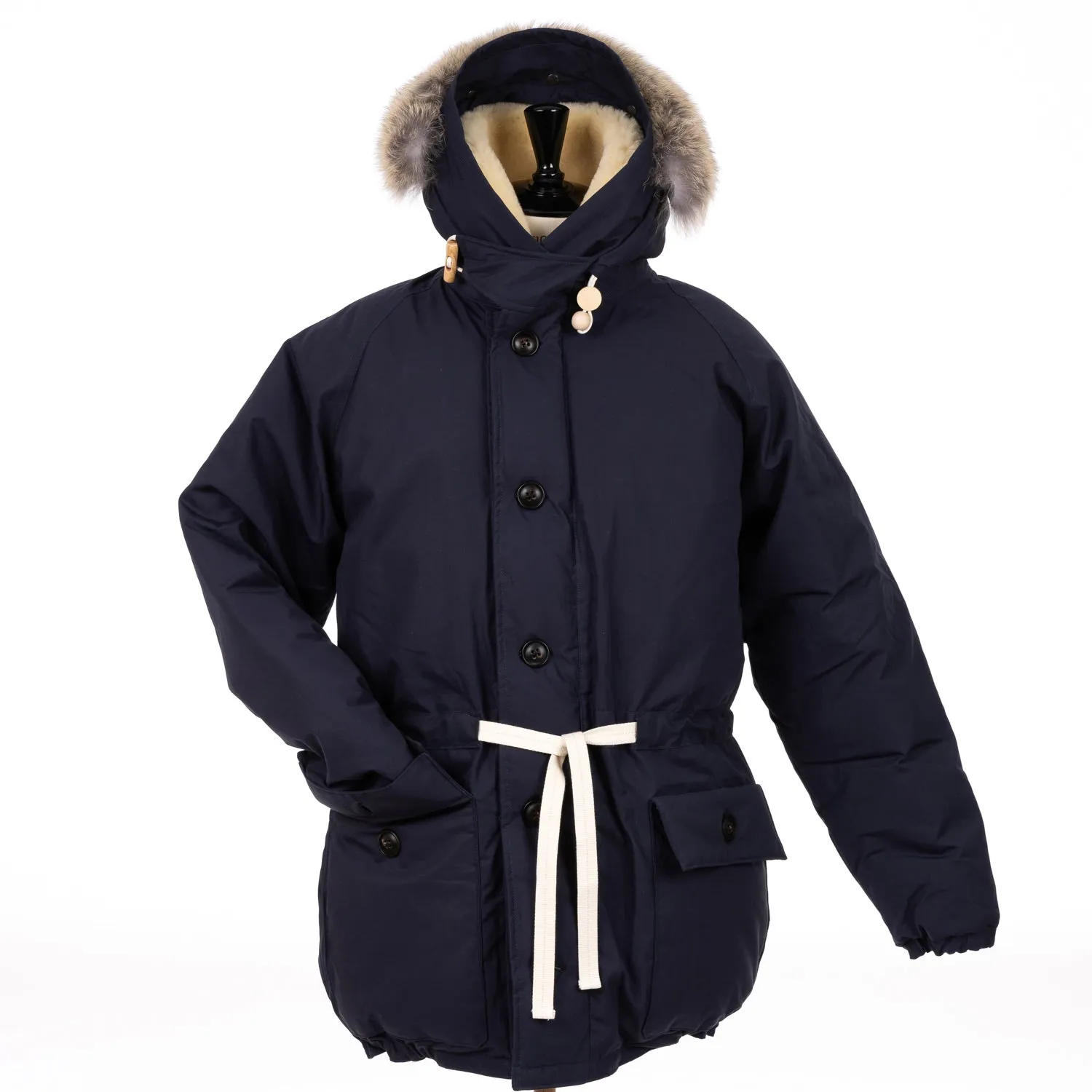 Nigel Cabourn x MJ: Down Parka "Iconic Everest" made of Ventile cotton