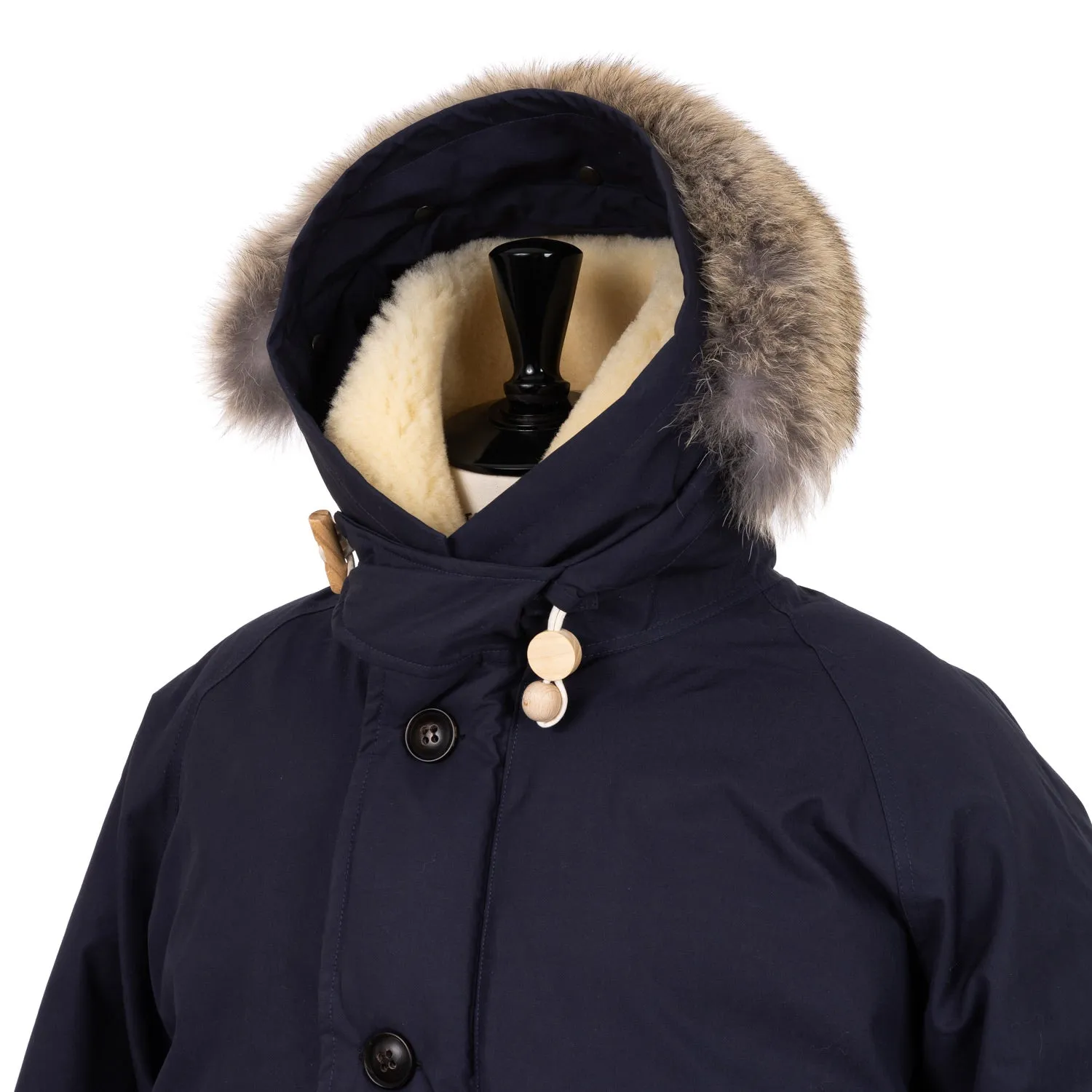 Nigel Cabourn x MJ: Down Parka "Iconic Everest" made of Ventile cotton