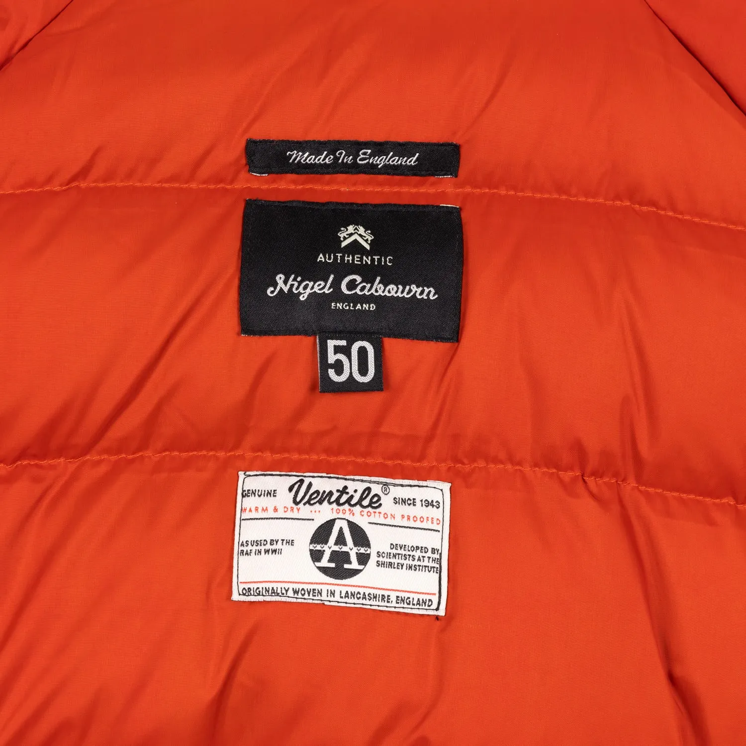Nigel Cabourn x MJ: Down Parka "Iconic Everest" made of Ventile cotton