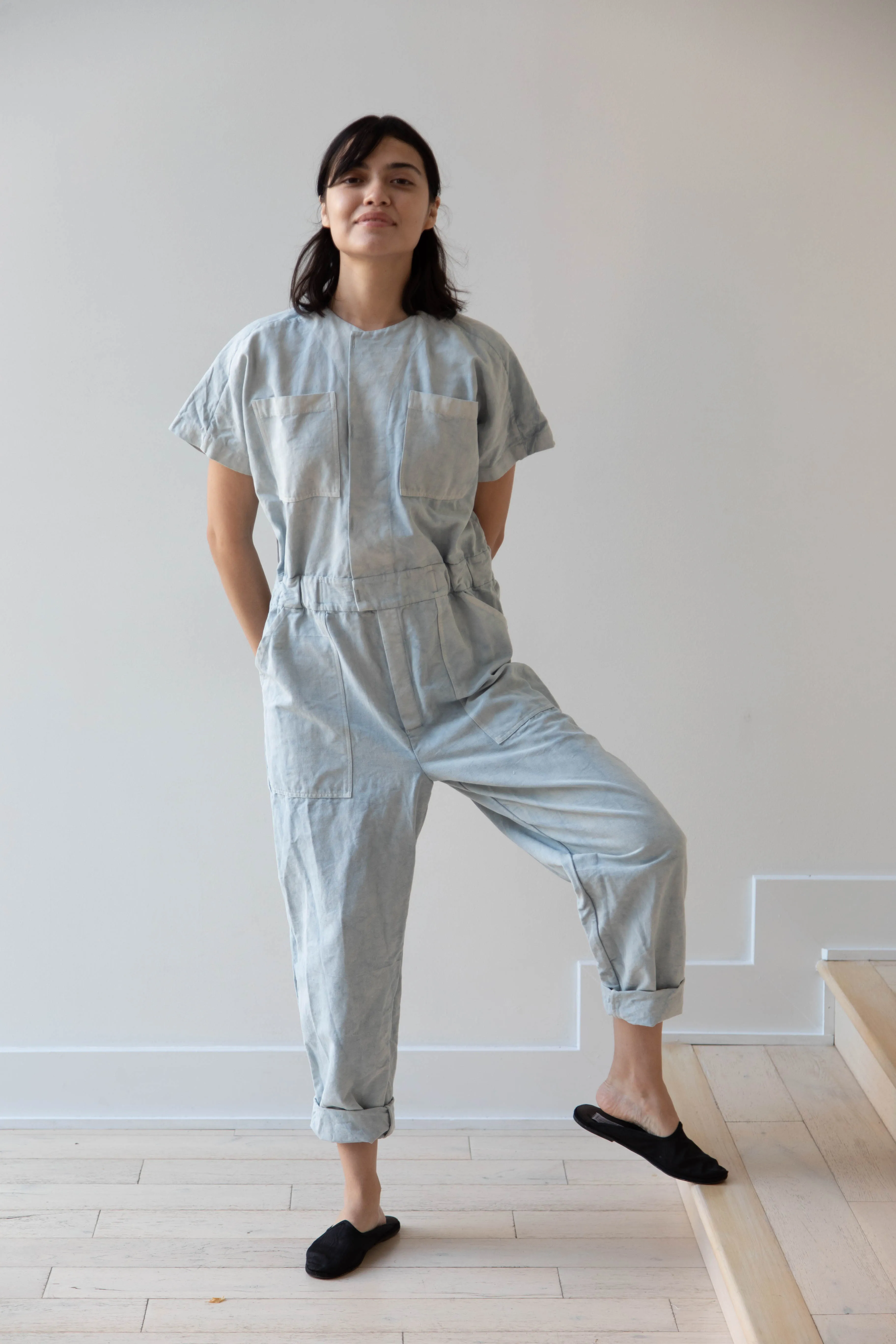 Risa Nakamura | Jumpsuit M in Indigo