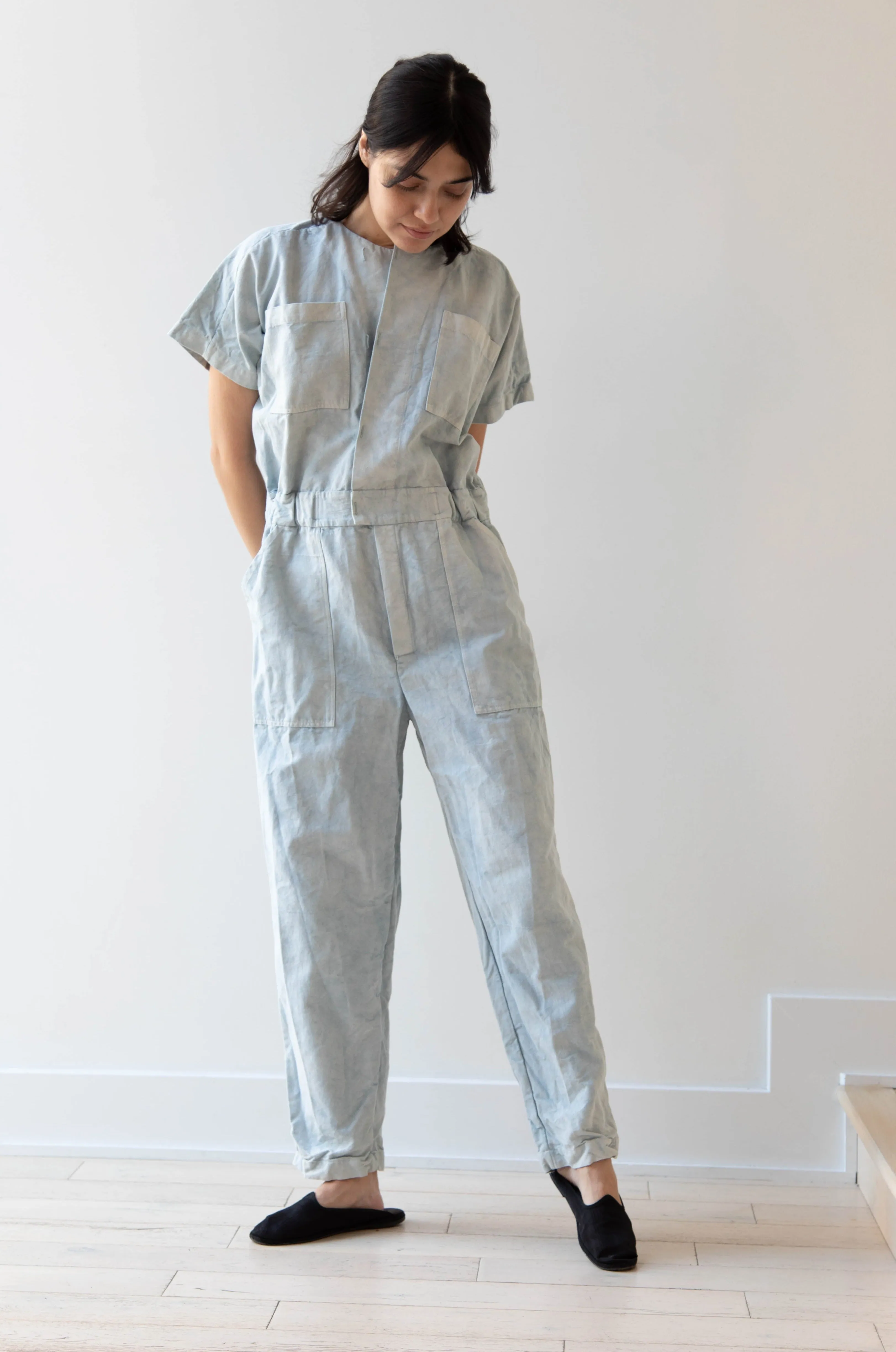 Risa Nakamura | Jumpsuit M in Indigo