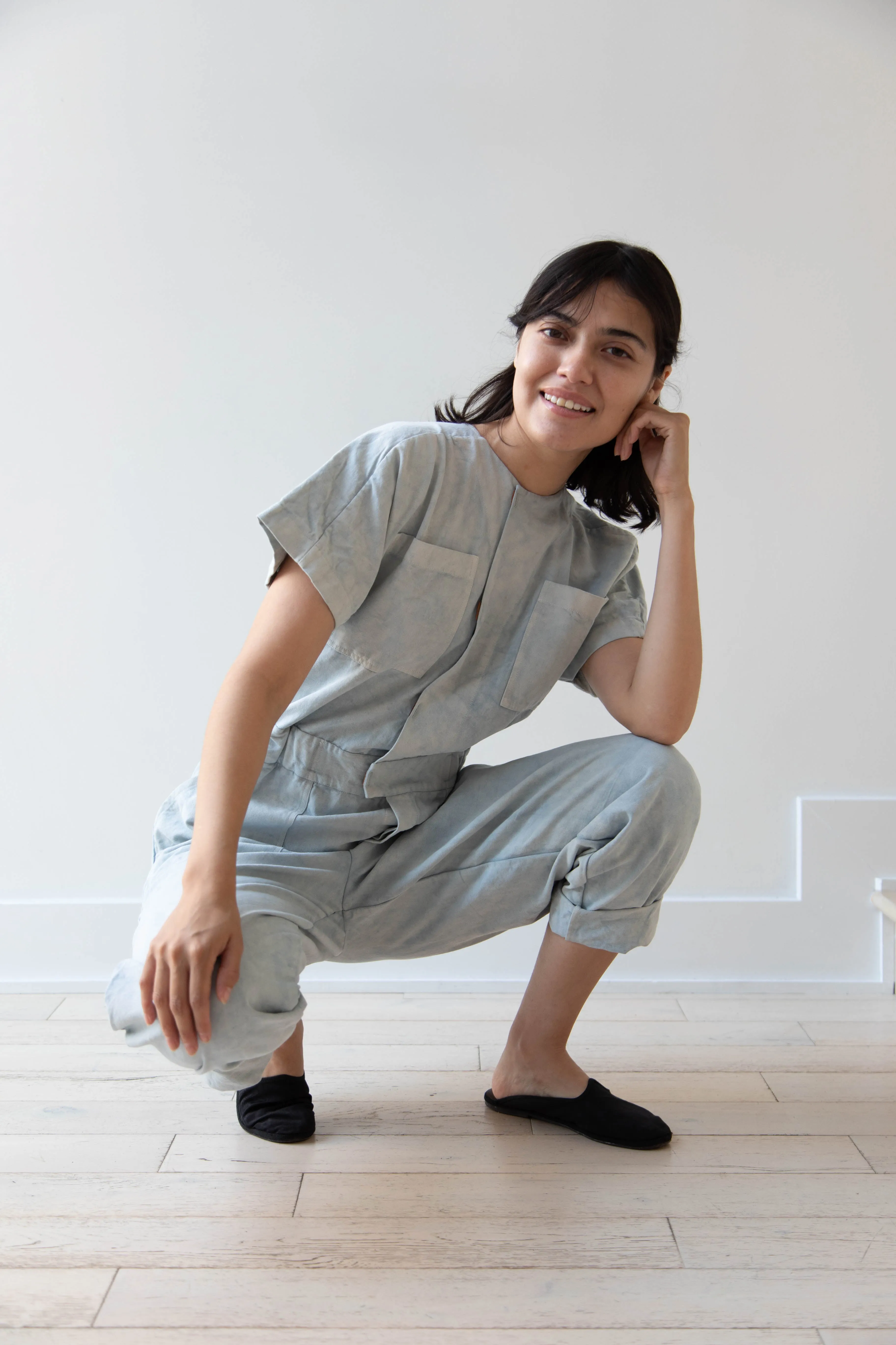 Risa Nakamura | Jumpsuit M in Indigo