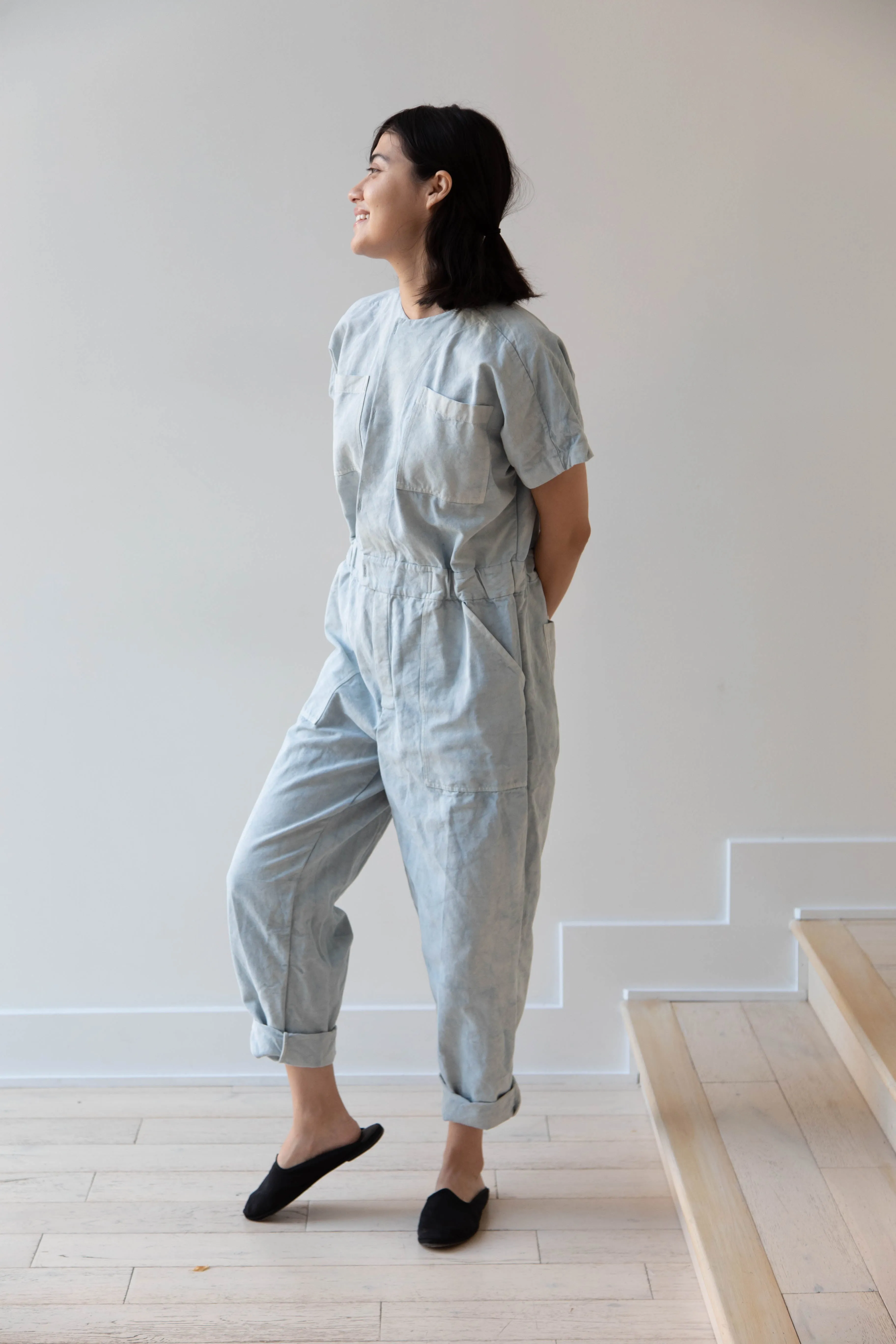 Risa Nakamura | Jumpsuit M in Indigo