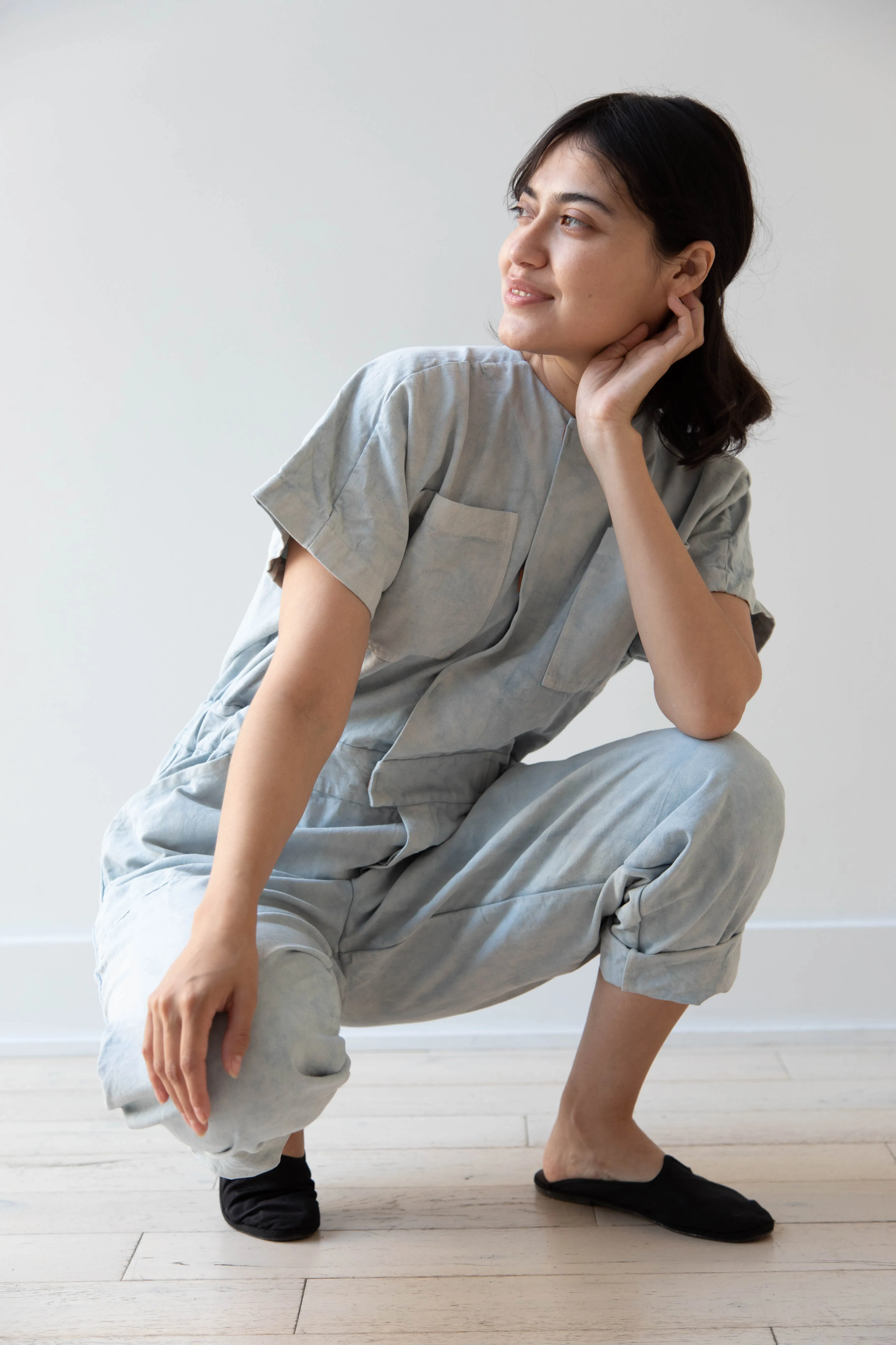 Risa Nakamura | Jumpsuit M in Indigo