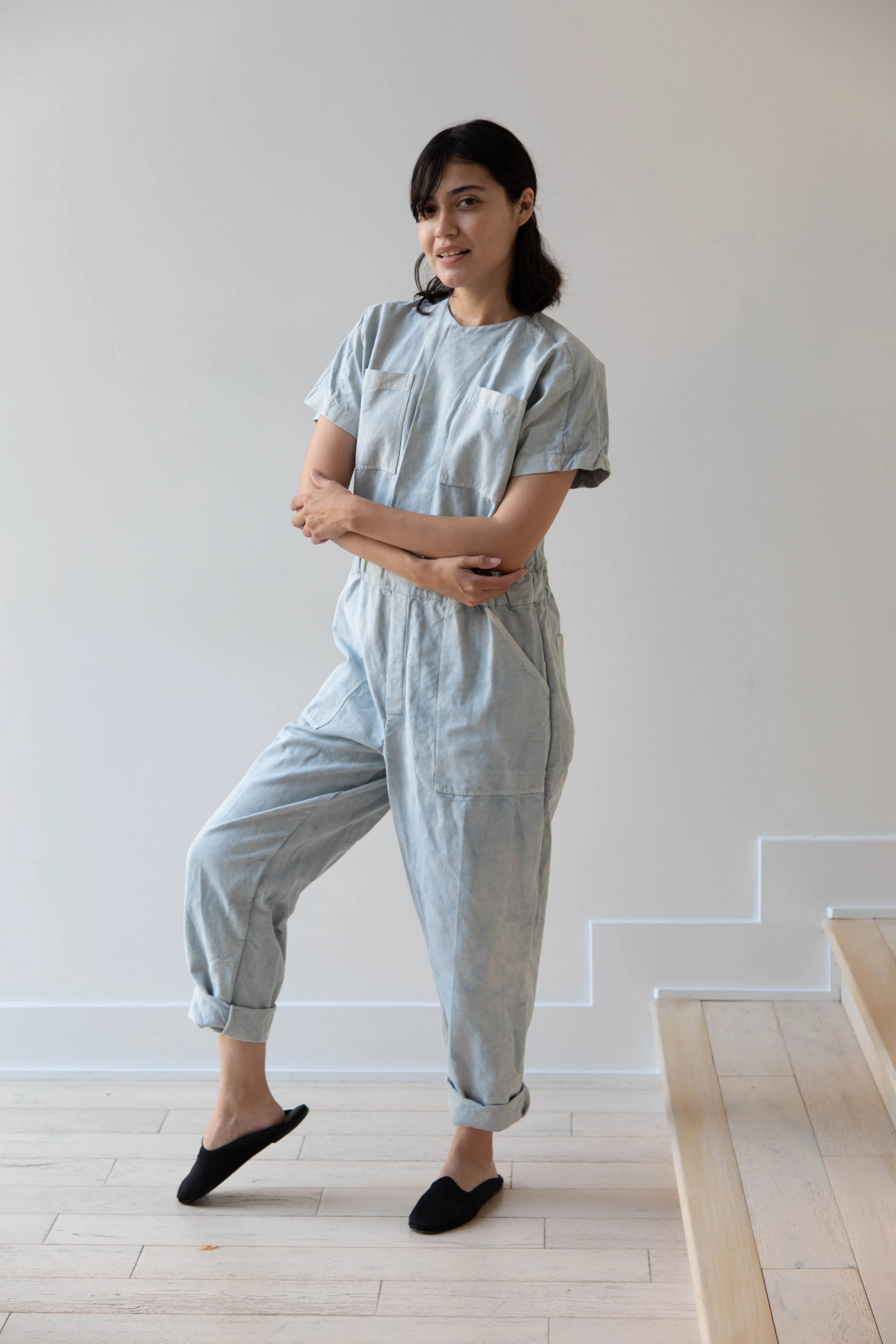 Risa Nakamura | Jumpsuit M in Indigo