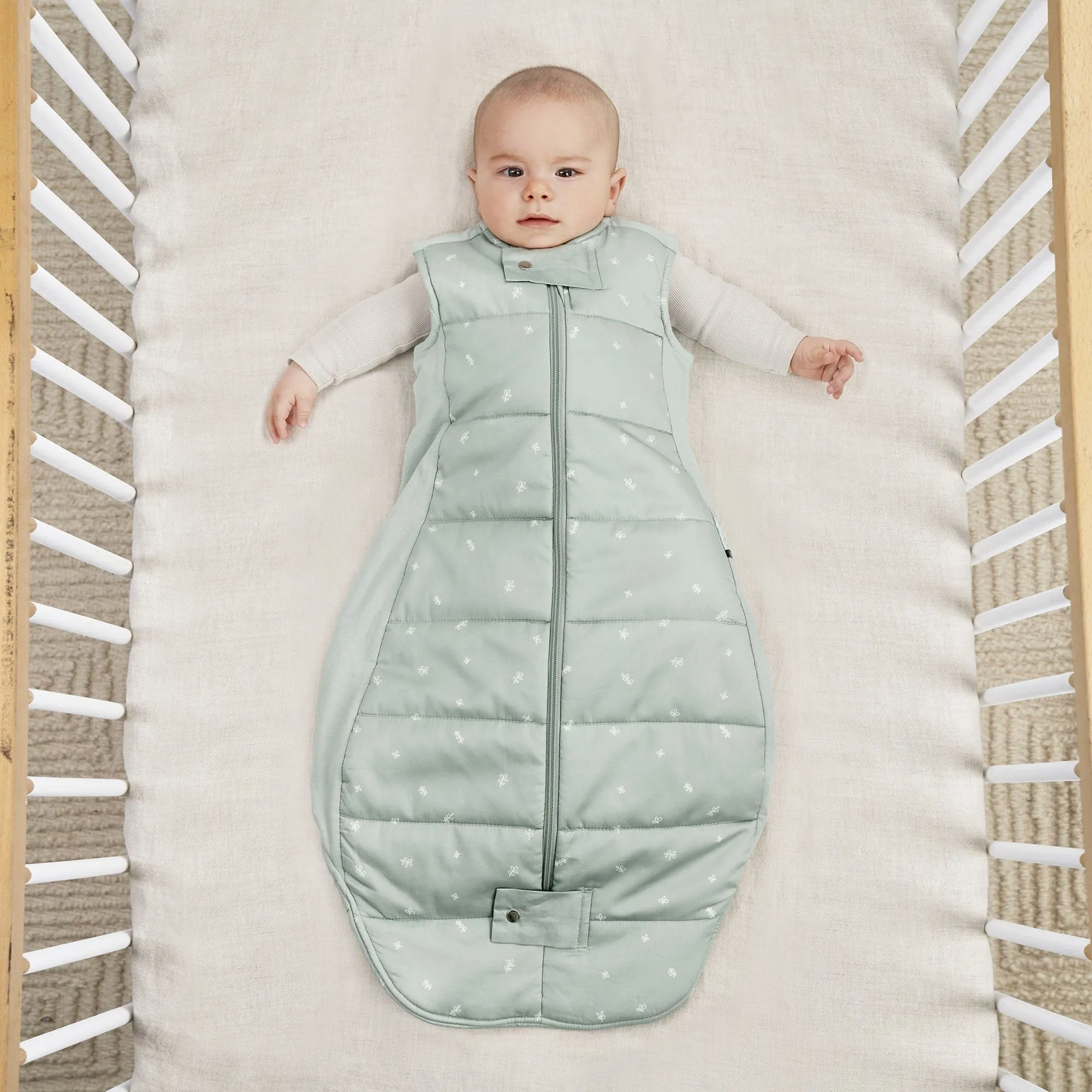 Sheeting Sleeping Bag 2.5 tog (Sage)