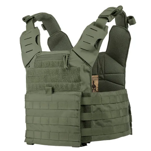 Spartan Armor Systems Omega™ AR500 Level III Body Armor and Leonidas Plate Carrier Package