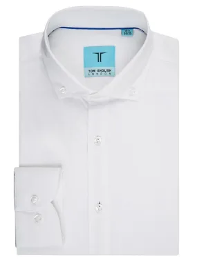Tom EngliTom English Men's Slim Fit Button-Down Comfort Flex Collar Dress Shirt - sh Men's Slim Fit Button-Down Comfort Flex Collar Dress Shirt - CLEARANCE, FINAL SALE!