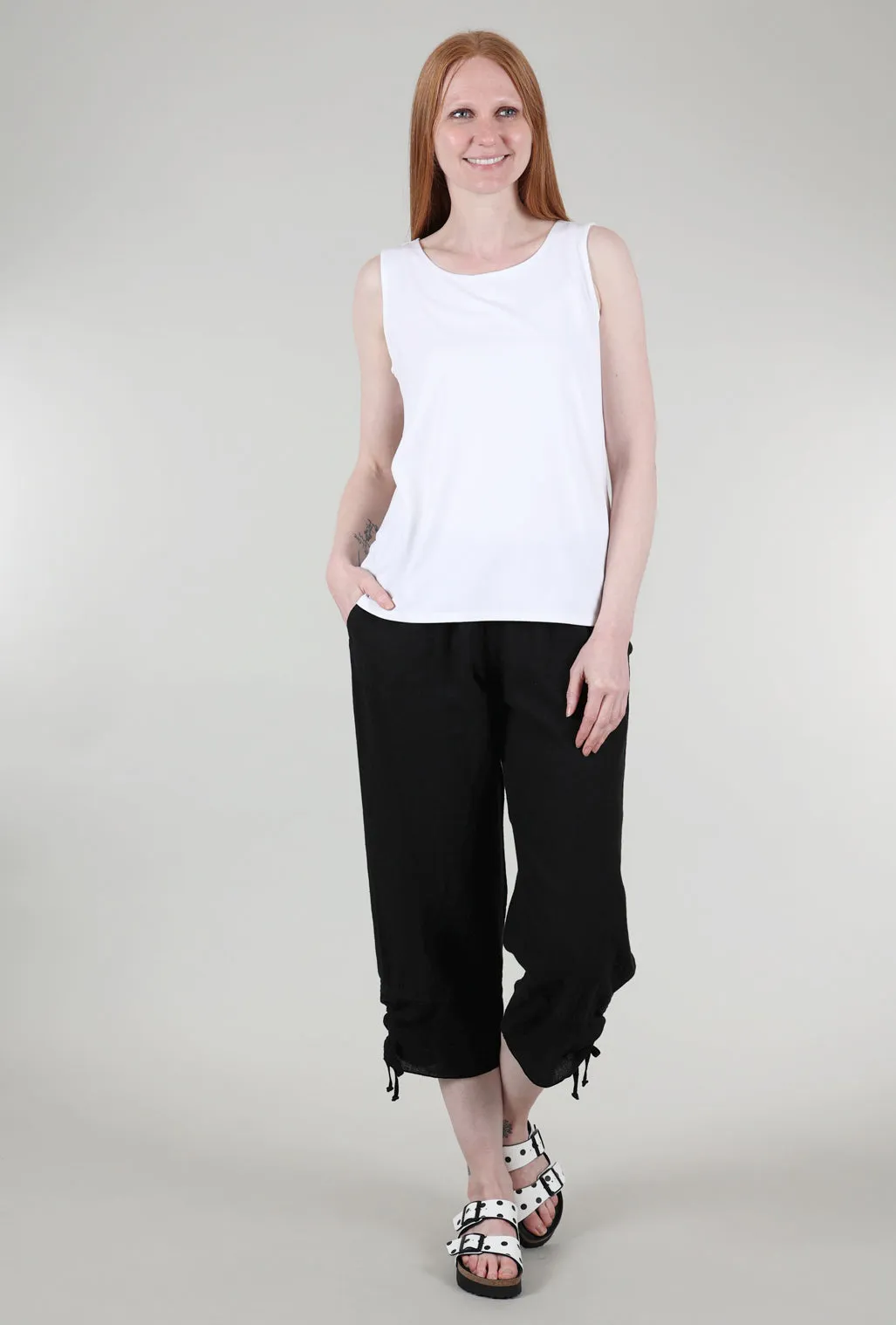 Travel Easy Core Tank, White