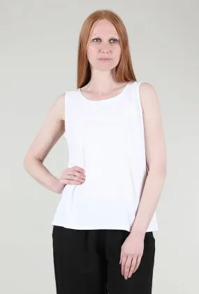 Travel Easy Core Tank, White