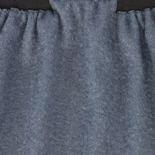 VENERA ARAPU DUSTY BLUE BOUCLE MIDI SKIRT [Final Sale]