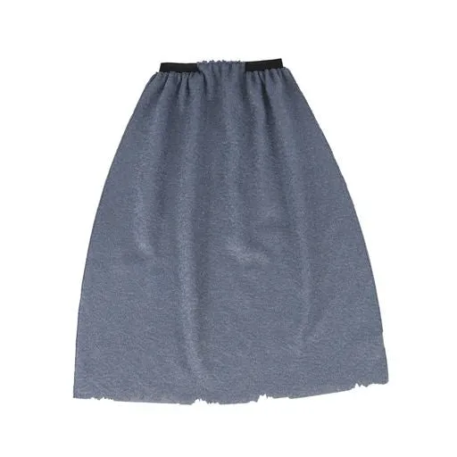 VENERA ARAPU DUSTY BLUE BOUCLE MIDI SKIRT [Final Sale]