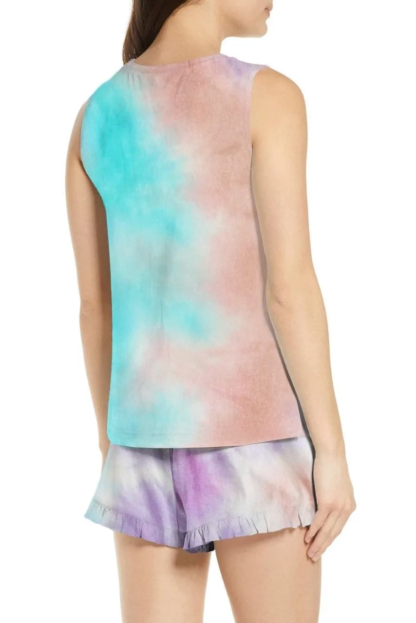 Vered Loungewear Shorts Set, Watercolor